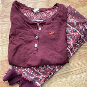 Christmas Holiday Hollister Sleep Set